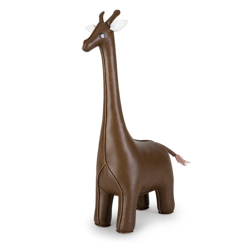 【書擋】長頸鹿 Giraffe 皮革動物擺飾  | 入厝禮物 生日禮物 - 擺飾/家飾品 - 人造皮革 多色