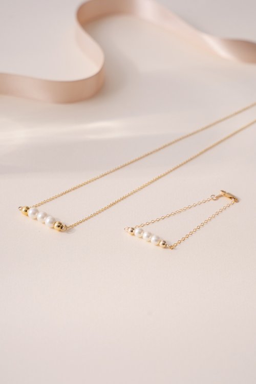 G.M. Urea Pearl 簡潔優雅必備款珍珠項鍊 Lady Pearl Necklace