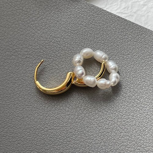 フープピアス 6mm 淡水パール ステンレス316L 1695884206563_1.jpg