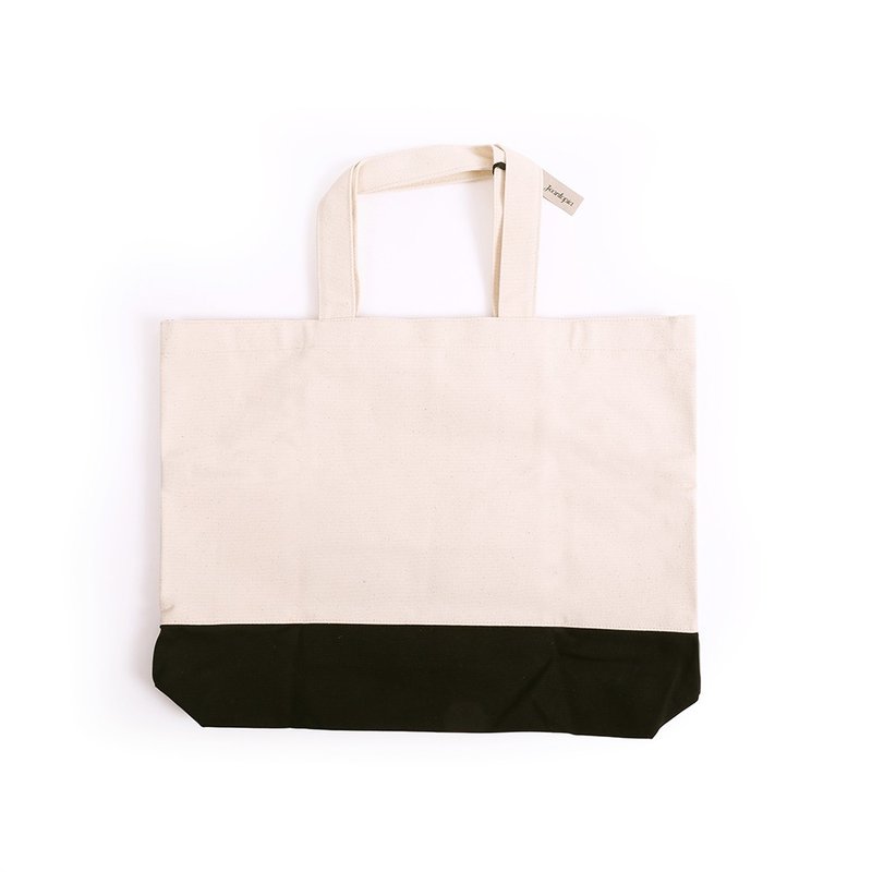【Jeantopia】知音選品 撞色大托特包 | 2880304 - 側背包/斜背包 - 棉．麻 