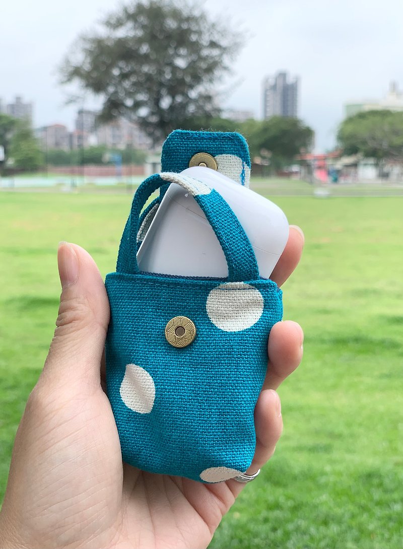 Airpods/Airpods pro earphone cover/handbag - Other - Cotton & Hemp Multicolor