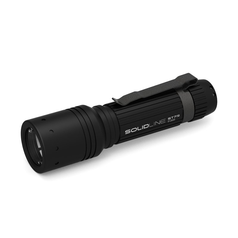 德國SOLIDLINE ST7R 航空鋁合金充電型手電筒 - 野餐墊/露營用品 - 鋁合金 