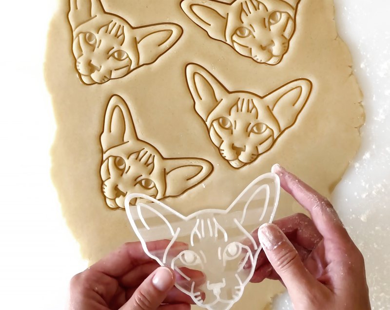 Oriental Cat Cookie Cutter - 其他 - 塑膠 