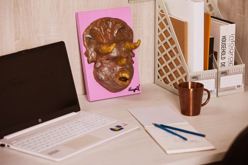 【藝術雕塑】三角龍頭 | 可接受客製 - 擺飾/家飾品 - 其他材質 