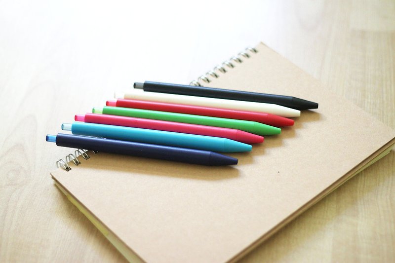 Radical EU colorful ball pens seven packs PREMEC Swiss pen Taiwan's exclusive European factory - ปากกา - พลาสติก หลากหลายสี