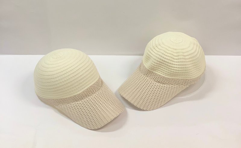 HEYHAT Elegant Pattern Woven-Sports Cap Baseball Cap-Beige - หมวก - เส้นใยสังเคราะห์ หลากหลายสี