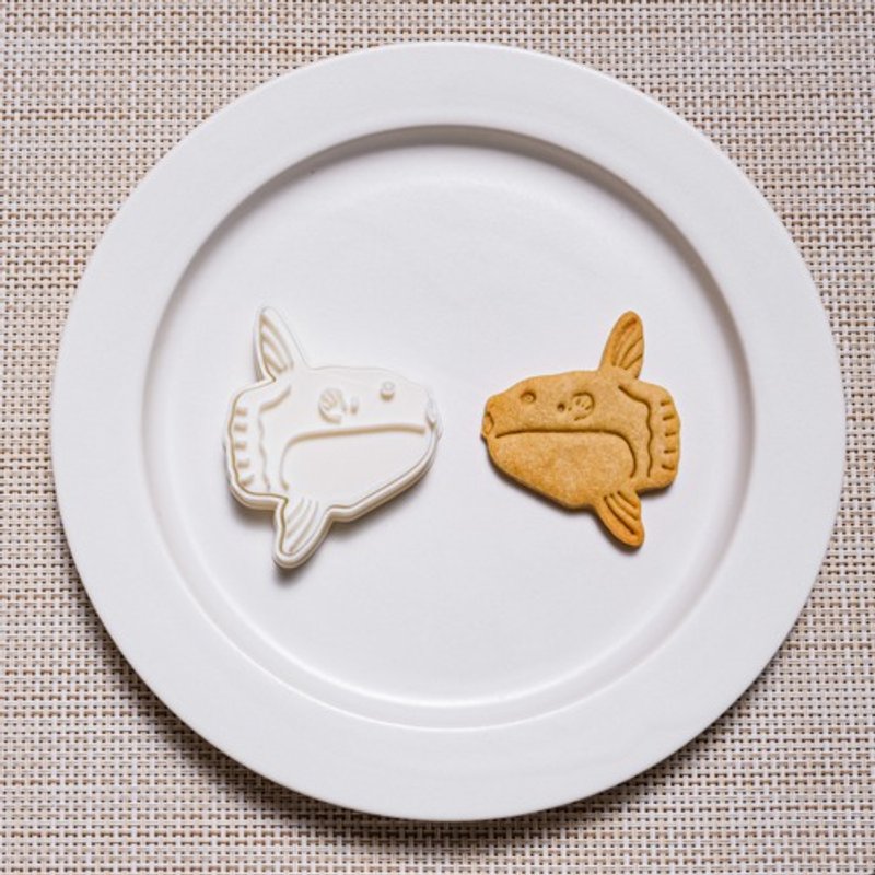 マンボウ（クッキーカッター・クッキー型） - 廚具 - 木頭 