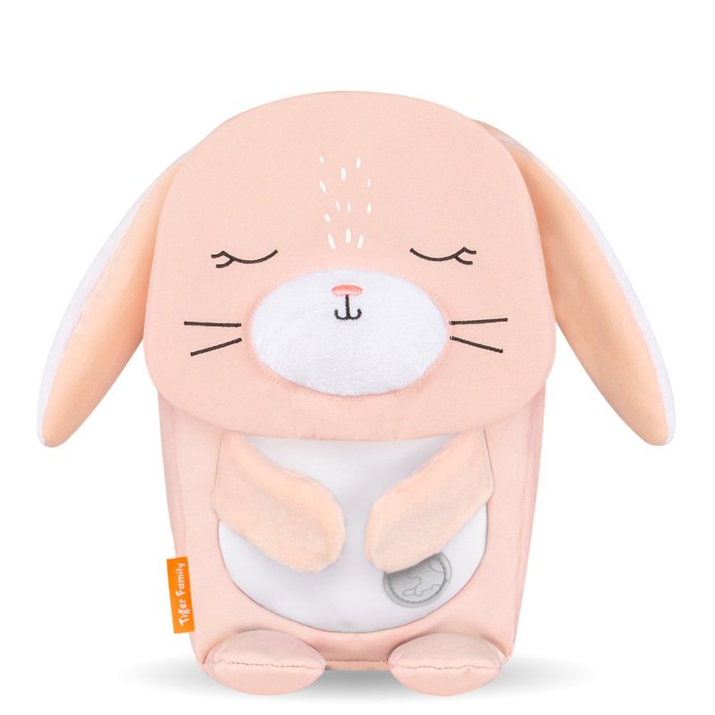 動動好朋友 幼兒後背包-粉紅小兔 可張手抱抱  透氣背墊 - 背包/後背包/書包 - 聚酯纖維 粉紅色