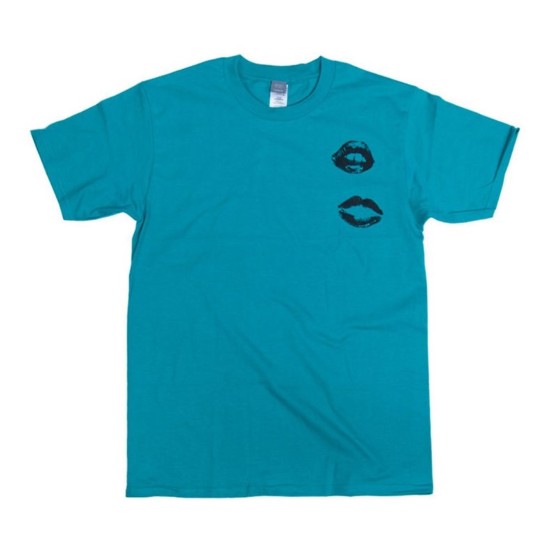 Kissmark T-shirt Unisex XS ~ XXX L size / Ladies XS ~ L size Tcollector - เสื้อฮู้ด - ผ้าฝ้าย/ผ้าลินิน สีน้ำเงิน