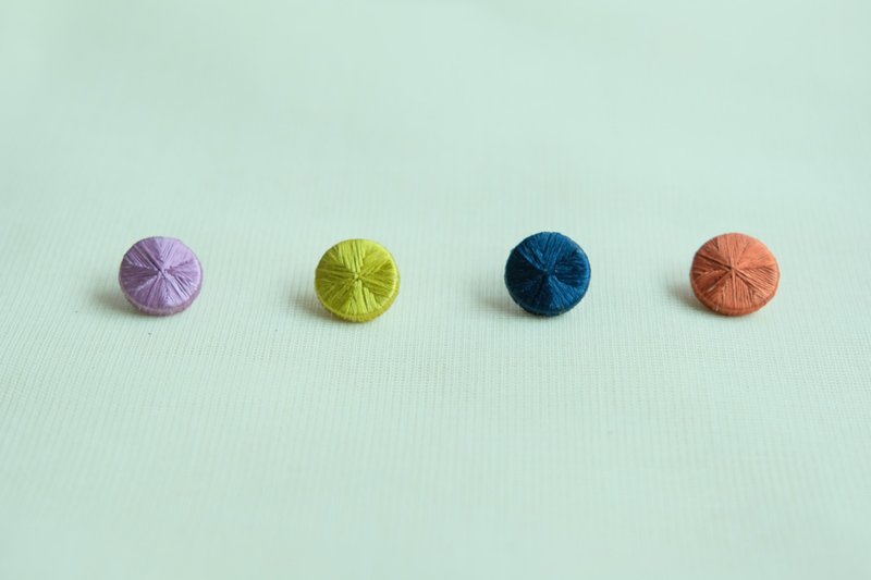 光輪耳環 ~ 日本線材 | 永續飾物 - 耳環/耳夾/耳骨夾 - 絲．絹 