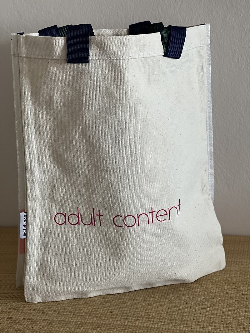 Ami, Wet/ Dry Double Tote Bag: adult content print - Other - Waterproof Material Transparent