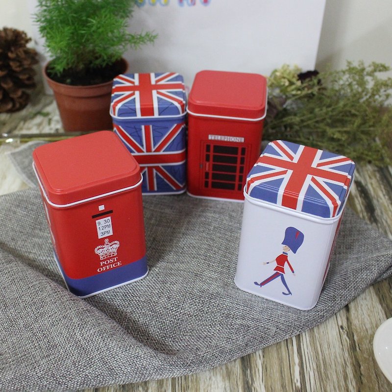 Handmade biscuits gift box England style 4 tin cans - Handmade Cookies - Fresh Ingredients 