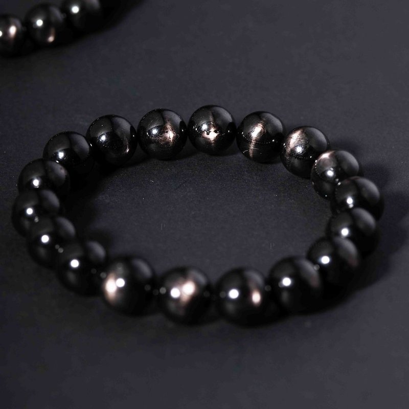 Hypersthene Bracelet - Bracelets - Crystal Black