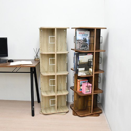 喬艾森家居 書櫃 旋轉書架 書架 置物架 收納架 可360度旋轉 台灣製 | 喬艾森