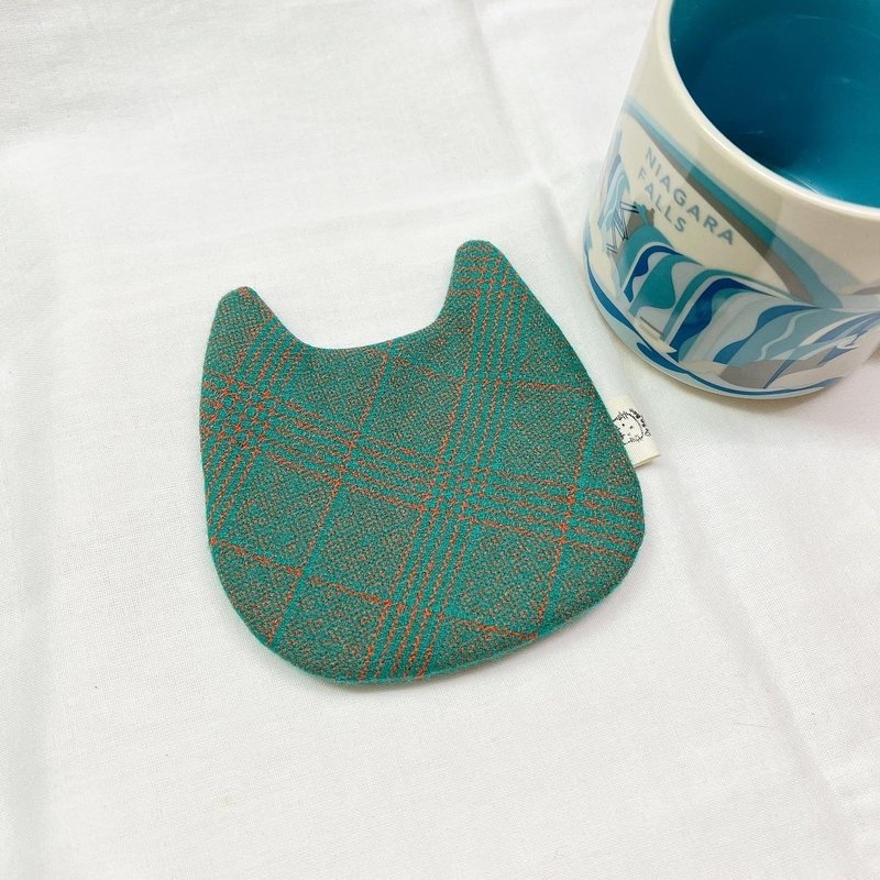 Cat Coasters Cat Coasters Christmas Coasters Coasters - ผ้ารองโต๊ะ/ของตกแต่ง - ผ้าฝ้าย/ผ้าลินิน 