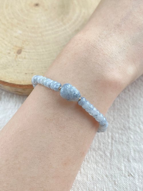翡翠設計館 / 賞翠•玩翠 EXE Jewelry 小芝麻貔貅手串 |天然緬甸翡翠