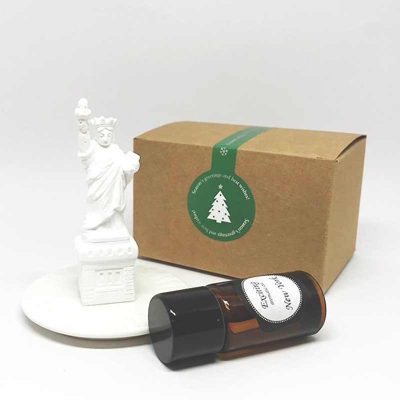 Japan Art Lab "travel aromatherapy stone out of print Christmas" - New York - Fragrances - Porcelain 