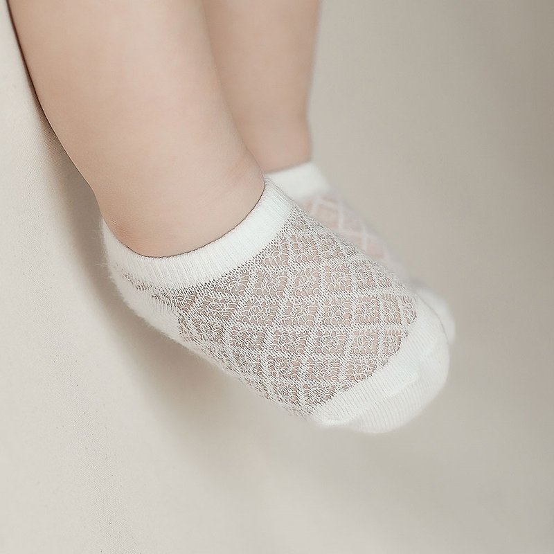 韓國Happy Prince Mimas輕薄嬰兒童短襪2雙組 - 嬰兒襪子 - 棉．麻 