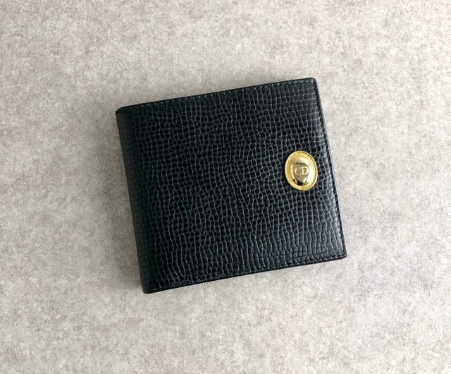日本直送名牌中古包】Christian Dior クリスチャンディオール財布ブラックCD 型押しレザー二つ折り財布オールドjv3xin  solo-vintage - Pinkoi 限時優惠活動