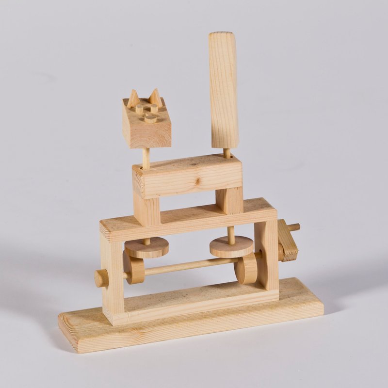 動態玩具-霹靂貓 - 桌遊/卡牌 - 木頭 卡其色