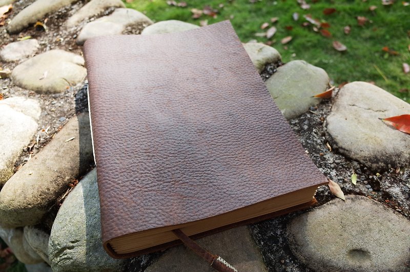 [Neutral Version-16K Kraft Paper] Hand account. notebook. N022-Basic model. - Notebooks & Journals - Genuine Leather Brown