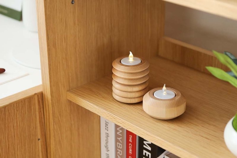 旭川工藝 cosine GIFT 蠟燭台 - 其他家具 - 木頭 