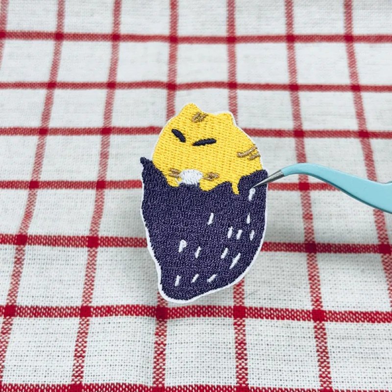 早餐貓貓  地瓜 - 編織/刺繡/羊毛氈/縫紉 - 繡線 黃色