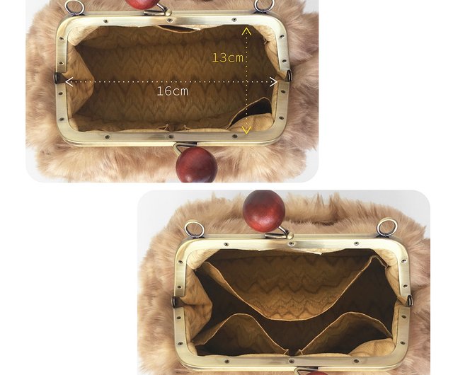 【未使用品】本物アザラシファー がま口ポーチ sumaho-800-600-main.jpg