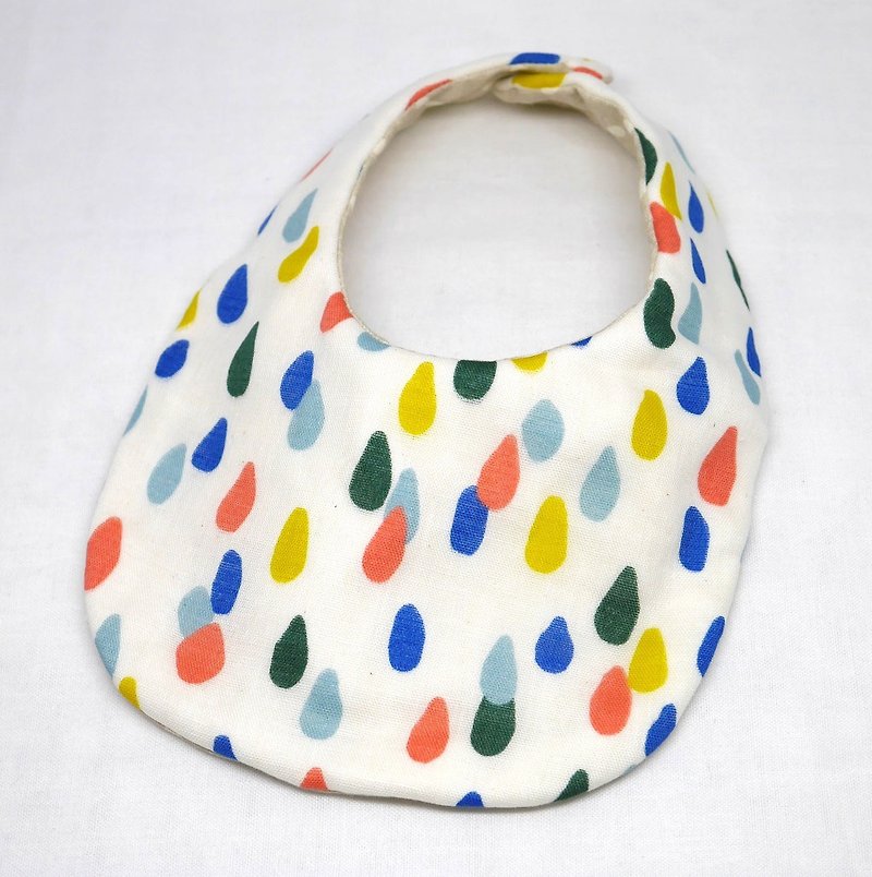 【Last 2】Japanese Handmade 8-layer-gauze Baby Bib - Bibs - Cotton & Hemp Multicolor