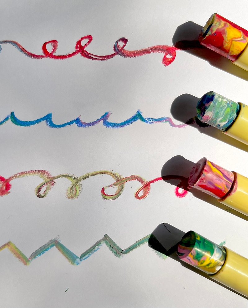 Travel Crayons/Rainbow Crayons - อุปกรณ์เขียนอื่นๆ - ขี้ผึ้ง หลากหลายสี