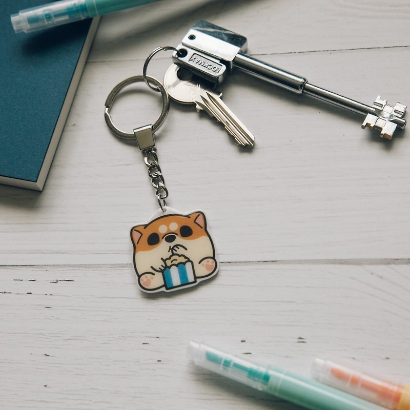Millet Shiba Hand Keyring - Part 3 - Keychains - Other Materials Multicolor
