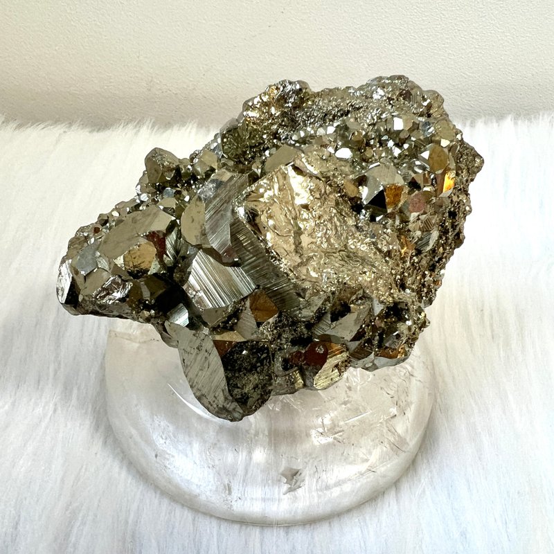秘魯黃鐵礦擺件 | 水晶 | 水晶擺件 - 擺飾/家飾品 - 其他金屬 金色