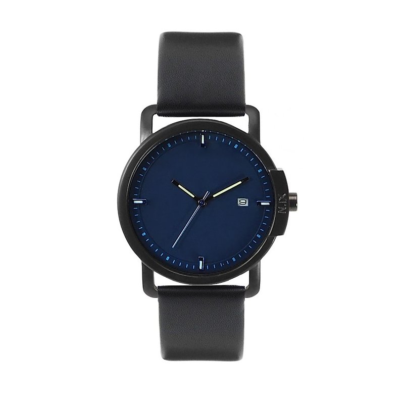 Minimal Watches: Ocean Project - Ocean06-Black. - 女裝錶 - 紙 藍色