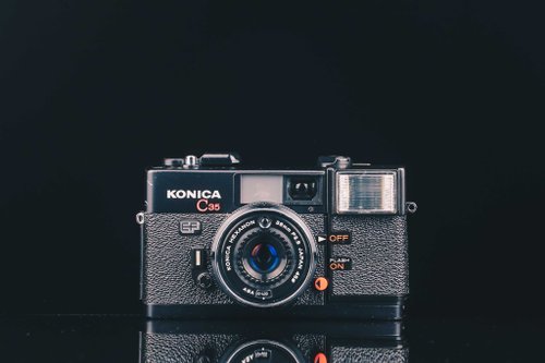 瑞克先生-底片相機專賣 KONICA C35 EF #0261 #135底片相機