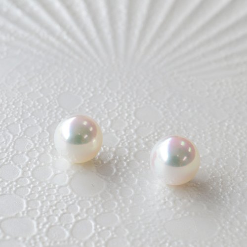 JEWELRY and PEARL FUKUDA Akoya珍珠耳骨夾 7.0mmUP 18K YellowGold