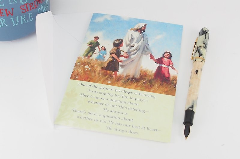 ◤ God please give me strength and hope | religious card hand in hand on white | Dayspring - Cards & Postcards - Paper White