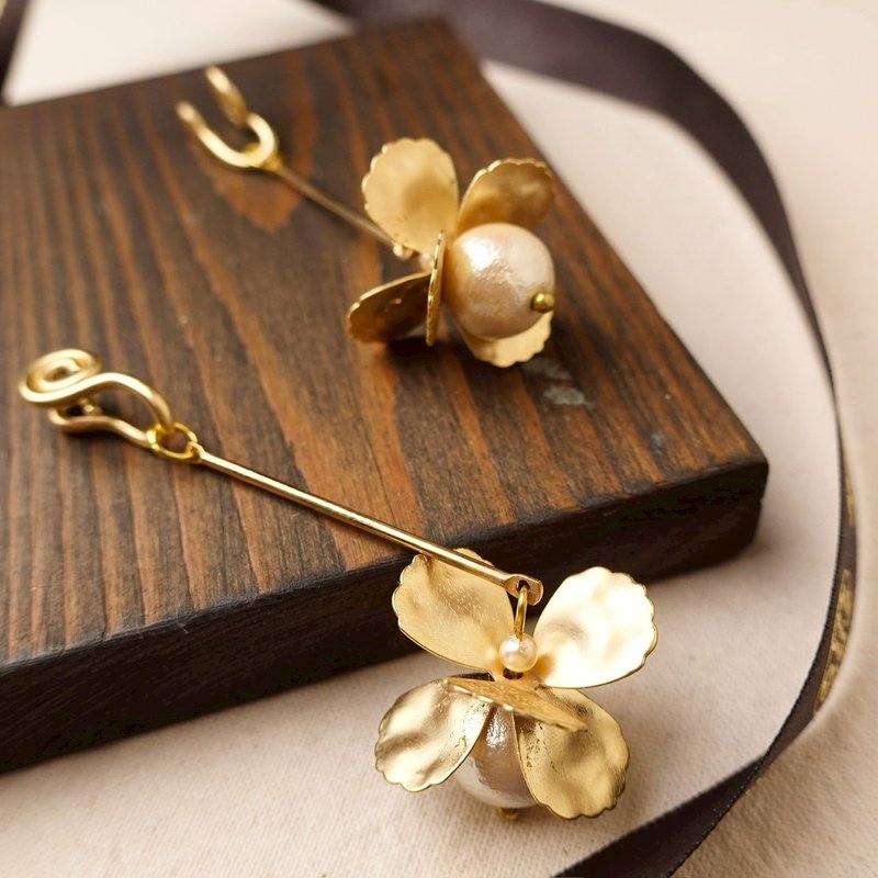 國寶 無痛耳夾 - 耳環/耳夾 - 其他金屬 