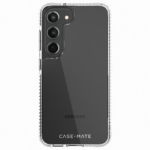 Case-Mate 三星 S23 專用 Tough Clear Plus 加強防摔環保抗菌透明保護殼