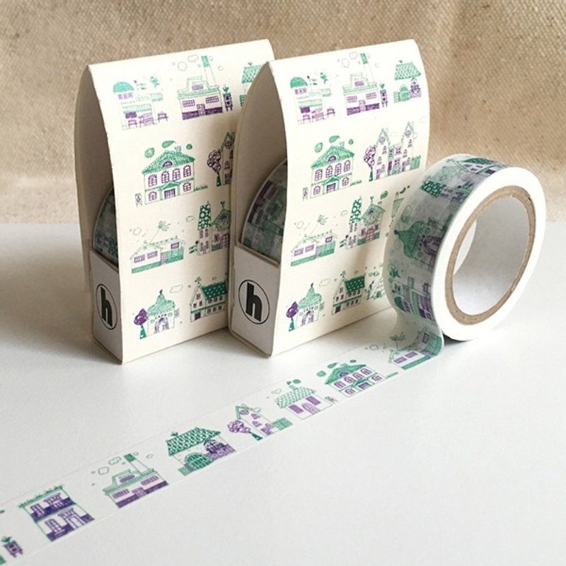 Life-House1 Washi Tape - Washi Tape - Paper 