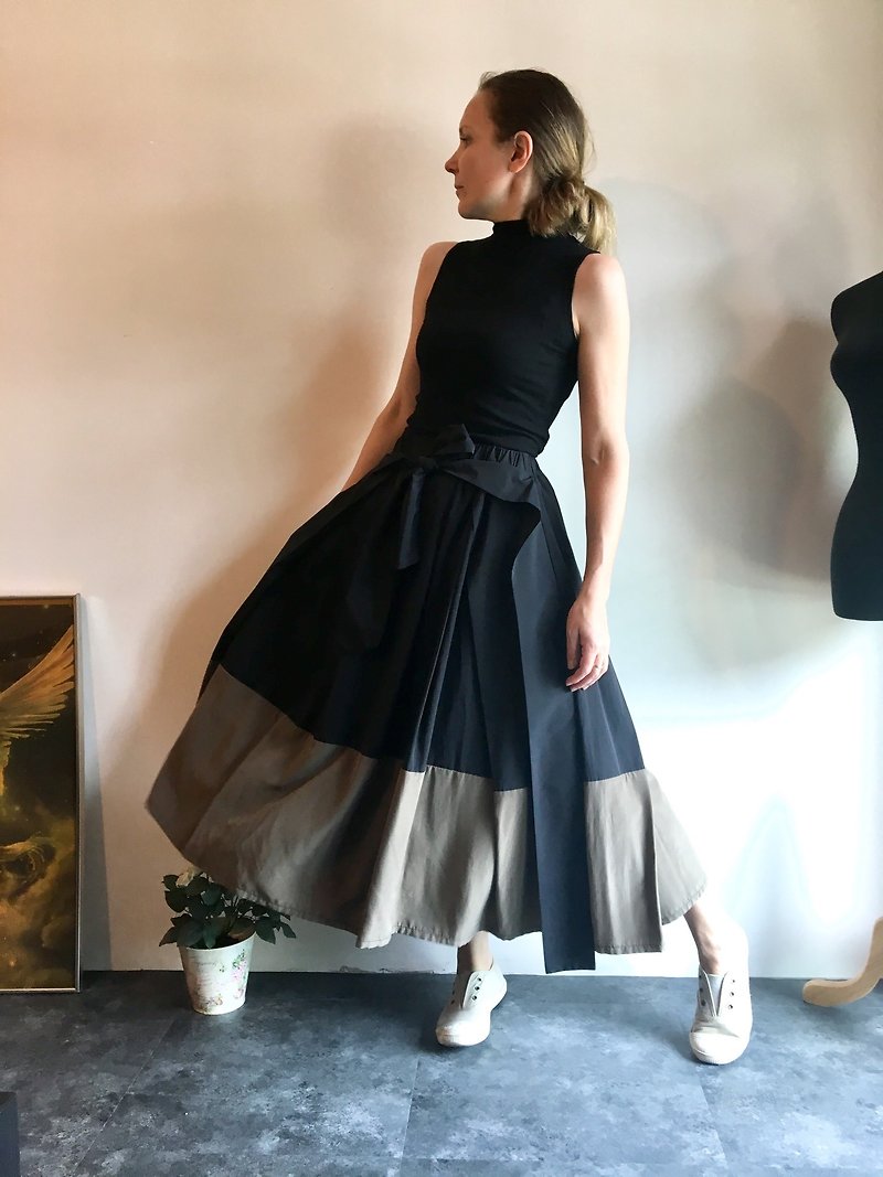 Miamia black skirt - Skirts - Polyester 