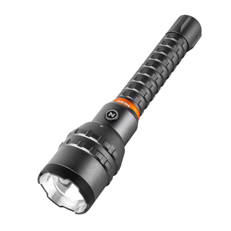 【NEBO】極限系列12K手電筒-USB充電 12000流明 IP67 - 露營用品 - 其他金屬 銀色