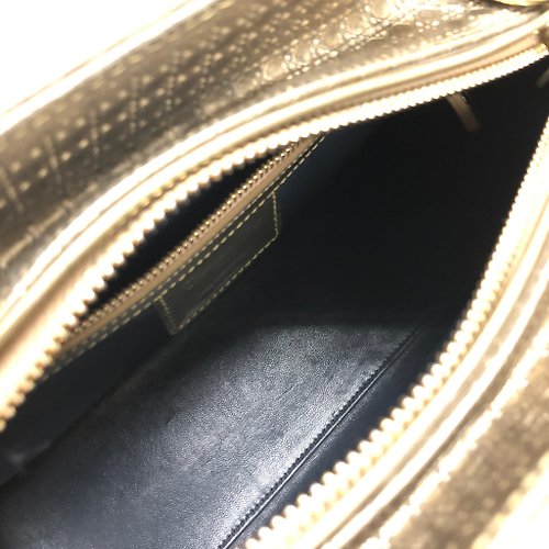Delivered directly from Japan, brand name used packaging] Christian Dior  Dior Medium Micro Cannage Leather 2WAY Shoulder Bag Bronze dhuimx - Shop  solo-vintage Messenger Bags & Sling Bags - Pinkoi