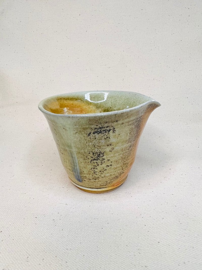 【父親節禮物】柴燒茶海/柴燒公道杯/葉良/良田燒 - 茶壺/茶杯/茶具 - 陶 