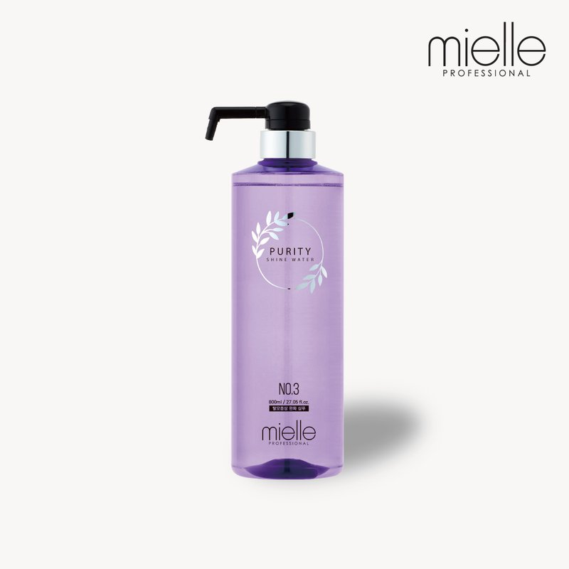 Mielle【韓國米樂絲】純淨賦活洗髮精No3 | 細軟脆弱髮適用 - 洗髮精/餅/皂 - 其他材質 紫色