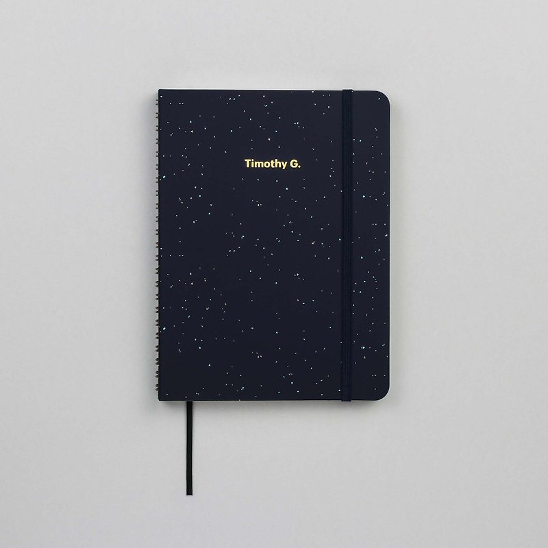 Galaxy A5 Notebook / Sketchbook - สมุดบันทึก/สมุดปฏิทิน - กระดาษ สีดำ