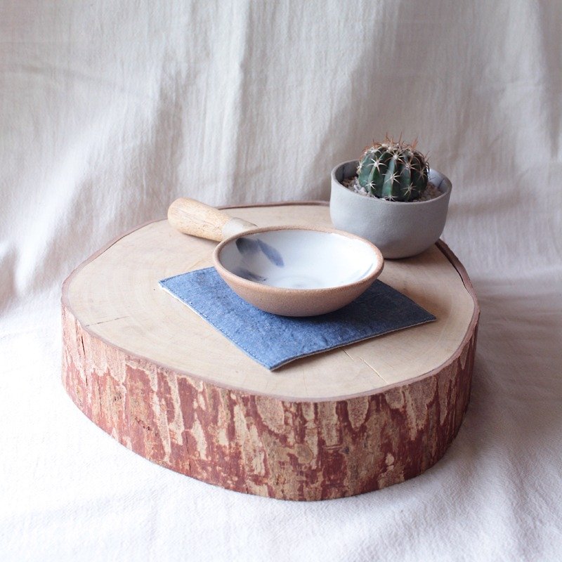 Ceramic Mini Bowl - 花瓶/花器 - 陶 白色