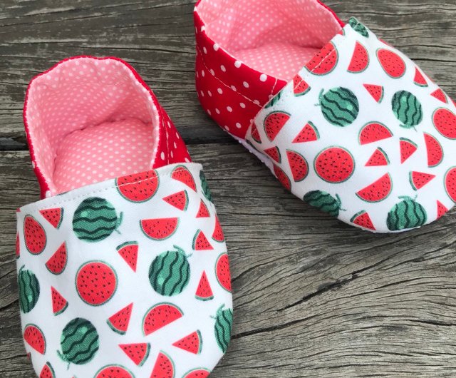 watermelon shoes baby