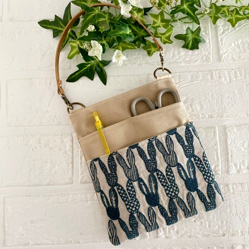 ミナペルホネン うさぎ柄 オーガナイザー minaperhonen