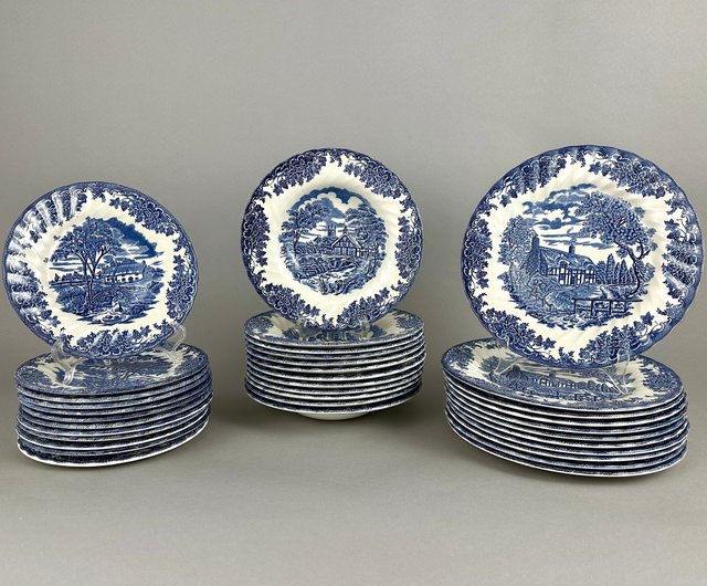 希少 イギリス製 ヴィンテージ Myott ミヨット 食器セット 6枚セット 希少 イギリス製 ヴィンテージ Myott ミヨット 食器セット 6枚