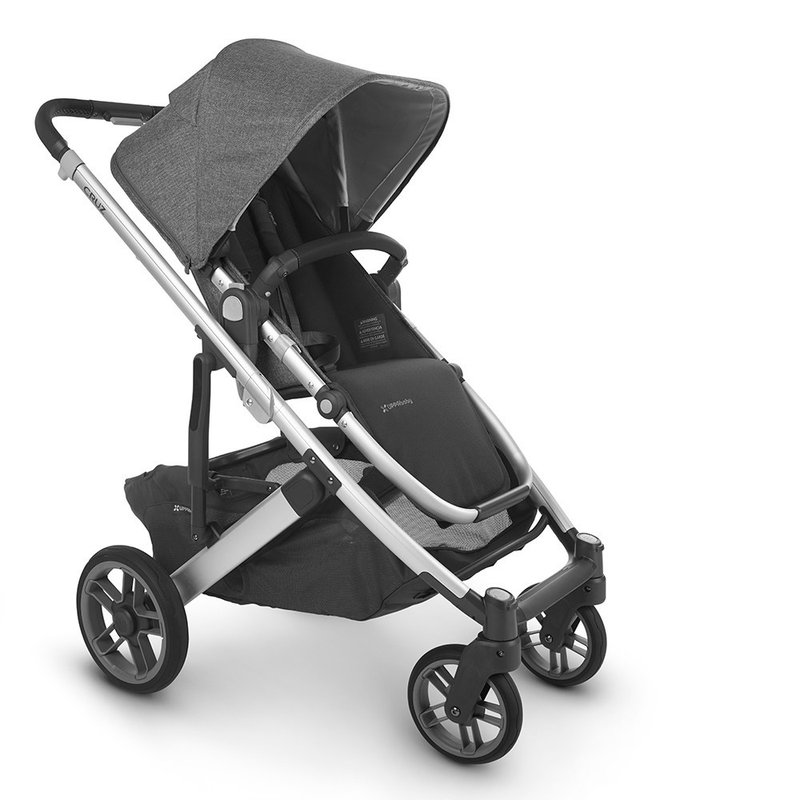台灣宅配【原廠贈禮】【UPPAbaby】CRUZ V2 酷炫頂級推車-深灰色 - 嬰兒車/嬰兒推車 - 其他材質 黑色
